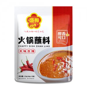 盛梅120克火锅蘸料2包料香辣