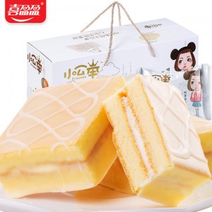 喜盈盈小公举白色巧克力蛋糕散装3KG