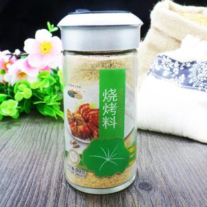 荷香田园烧烤料玻璃瓶