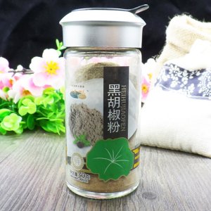 荷香田园黑胡椒粉玻璃瓶