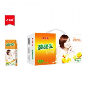 酸酪乳-黄桃味-24盒装