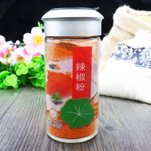 荷香田园辣椒粉玻璃瓶