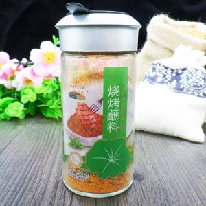 荷香田园烧烤蘸料玻璃瓶