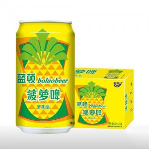 蓝顿菠萝啤320mlX24听