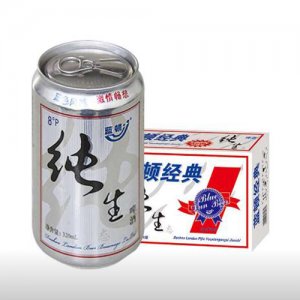 蓝顿纯生态320mlx24听