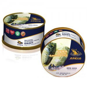 多多罐头鱼180g原味鲭鱼