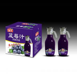 渝禾提手蓝莓汁大口