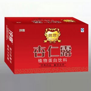 淳露杏仁露箱装红