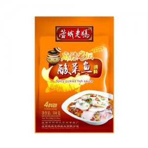 蓉城老妈老坛麻辣酸菜鱼（4料包）