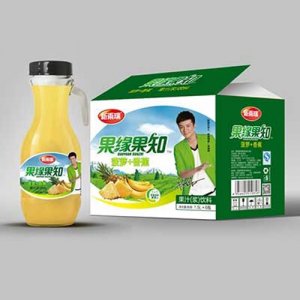 新雨瑞果缘果知菠萝+香蕉果汁饮料