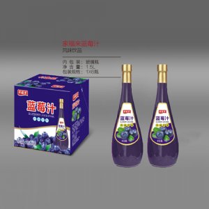 家福来蓝莓汁