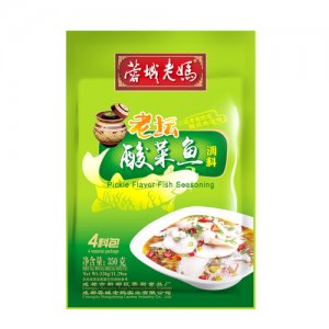蓉城老妈老坛酸菜鱼（4料包）
