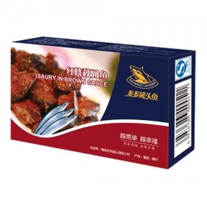 多多罐头鱼红烧秋刀鱼纸盒装