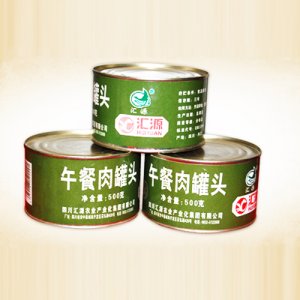 汇源午餐肉罐头