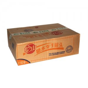 750g糖水李子罐头