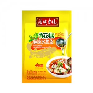 蓉城老妈青花椒麻辣水煮鱼（4料包)