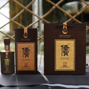 陈皮酱香酒15年.