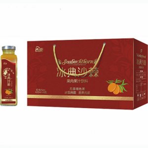 吉派冰典沙棘汁420mlx6瓶