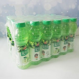 笑连连果粒多苹果果粒饮料500mlx24