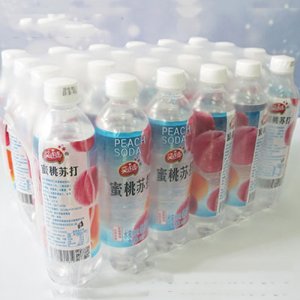 笑连连苏打汽水蜜桃味500ml×24