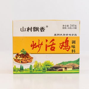 山村飘香炒活鸡调味料