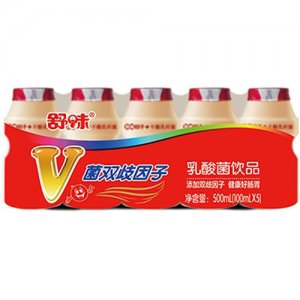 舒味V菌云乳酸菌饮品100ml×5瓶