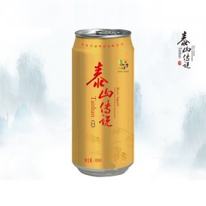 泰山传说金冠啤酒500ml易拉罐