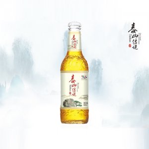 泰山传说晶醇啤酒500ml瓶装