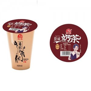 海鹭炭烧风味奶茶420ml