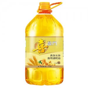 喜盈门黄金五谷食用调和油 5L