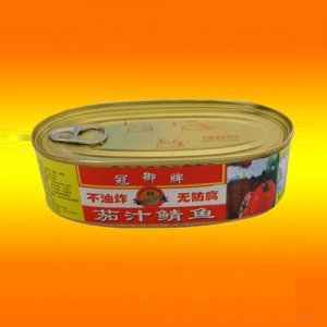 冠御330g马口铁茄汁鲭鱼