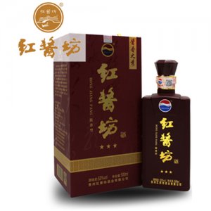 红酱坊三星酱香型53°500ml