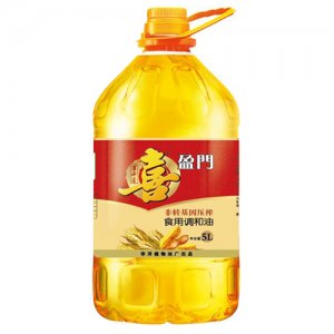 喜盈门非转基因压榨食用调和油 5L
