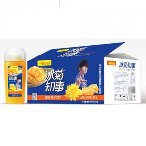 一品云台冰菊知事复合果汁饮料（冰菊+芒果+芝士）418mlX15瓶
