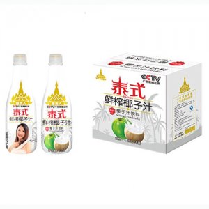 椰贵人泰式鲜榨椰子汁瓶1.25Lx6