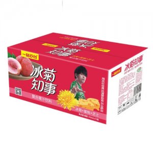 一品云台冰菊知事复合果汁饮料（冰菊+蜜桃+芝士）418mlX15