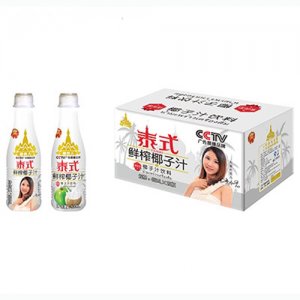 椰贵人泰式鲜榨椰子汁瓶450mlx15