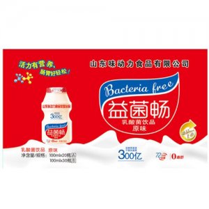 味动力益菌畅乳酸菌原味饮品箱装