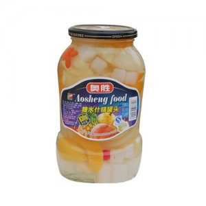 奥胜糖水什锦罐头830g