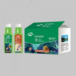 亦云冰川益生菌发酵猕猴桃复合果汁饮料500×15瓶