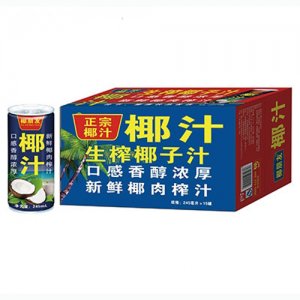 椰朋友生榨椰子汁245mlx15