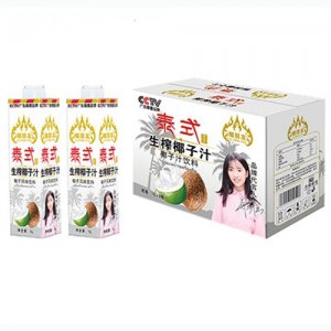 椰朋友泰式生榨椰子汁1Lx8