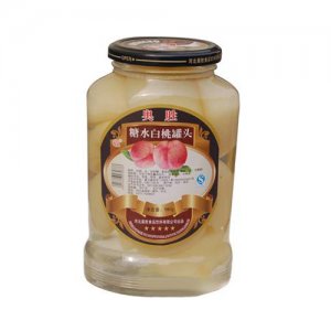 奥胜糖水白桃罐头680g