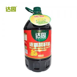 达园浓香菜籽油5L