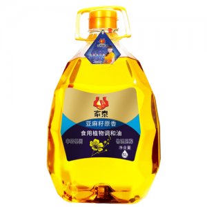 家泰粮油钻石亚麻籽原香食用植物调和油