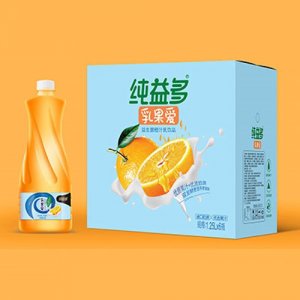 纯益多乳果爱益生菌橙汁饮品1.25×6瓶