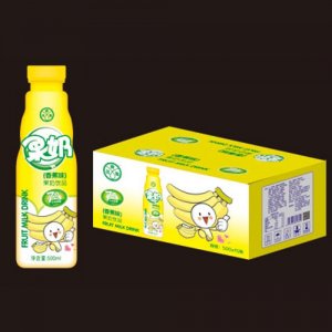 优典源果奶香蕉味500mlX15