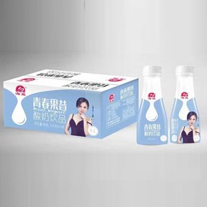 海鹭青春果昔酸奶300gx24瓶