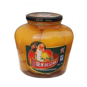 奥胜糖水黄金桃罐头