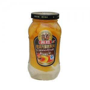 奥胜糖水黄桃罐头258g